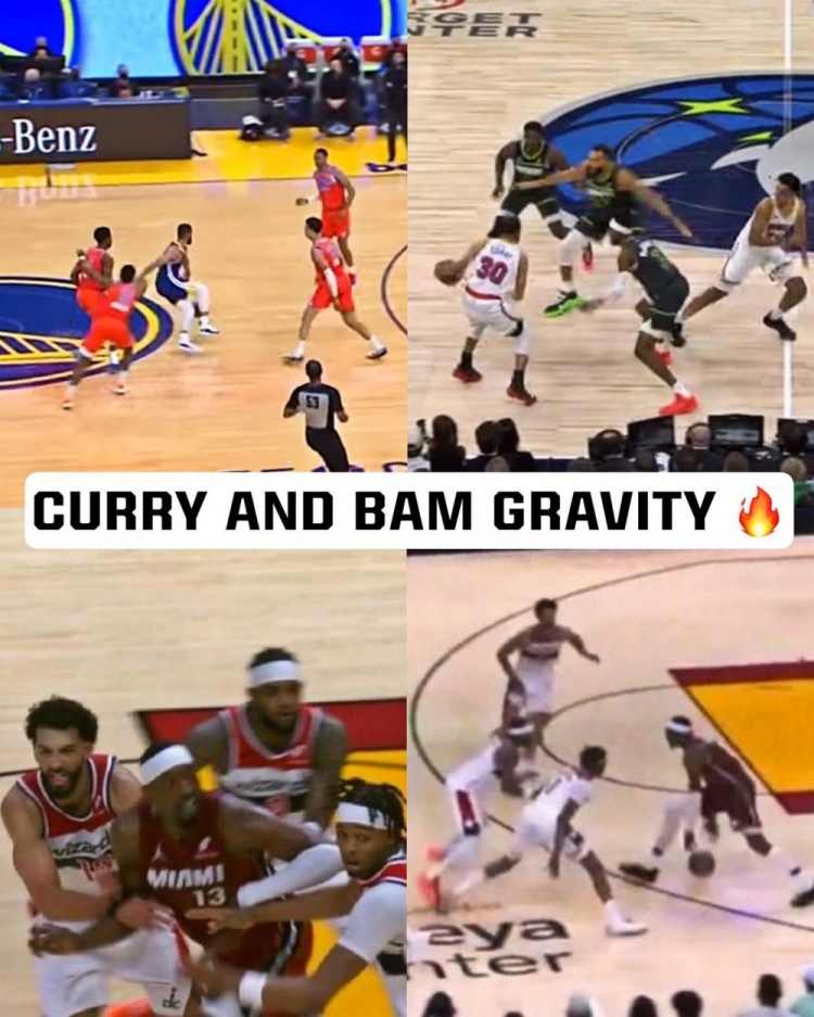 米乐-3防1也没拦住！美媒晒图：奇才最后用防库里的方式来防阿德巴约