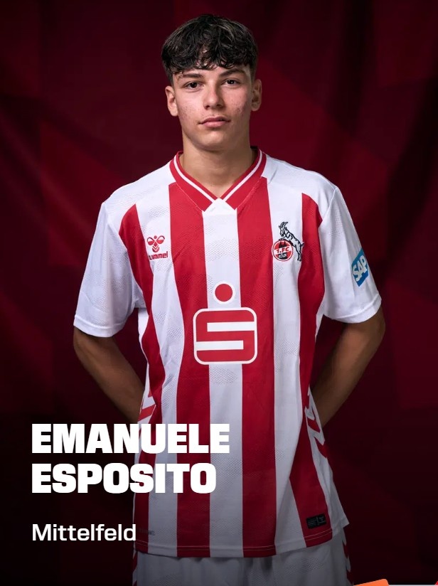 米乐游戏-记者：尤文关注科隆16岁中场E·埃斯波西托，亚特兰大也有意